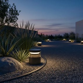 Ideal Lux - LED Kültéri lámpa BOEING LED/14W/230V 15 cm IP65 fekete