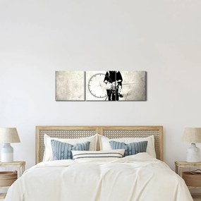 Kép - A szabadság érzése (órával) (90x30 cm)