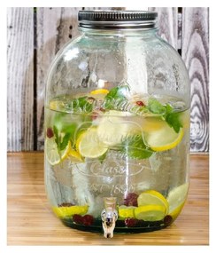 Authentic limonádé adagoló újrahasznosított üvegből, 12,5 l - Ego Dekor