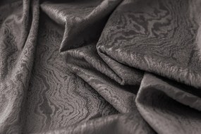 Sötétítő függöny DUNES VELVET 140x250 cm, sötétszürke Felfüggesztés: Fém gyűrűk