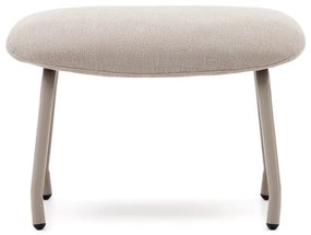 Bézs puff Belina – Kave Home
