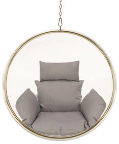 Bubble arany-szürke függőfotel