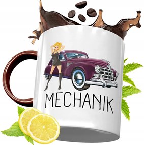 Bordó Bögre Szerelőnek Születésnapi Ajándék fényképes nyomtatással