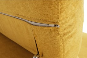 Sarokülőgarnitúra, mustár, balos, FABIA