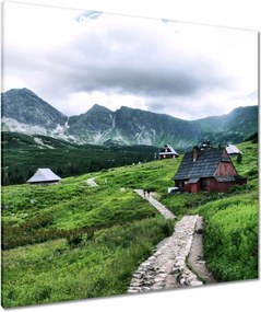 Vászonkép 90x90 Tátra Lánctalpas csarnok