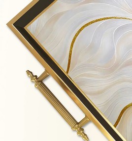 Üveg tálca, 38×24 cm – TPA9808