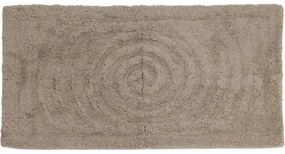 Circle fürdőszobaszőnyeg sötét bézs, 45 x 75 cm