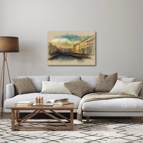 Kép - Moyka, folyó, St. Petersburg, Oroszország (70x50 cm)