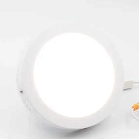 LED panel falon kívüli 12W / PRSF / SMD / 3000K - 4000K - 6000K / WH - LPL333
