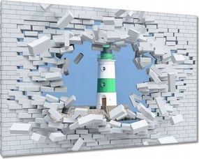 Festmények 120x80 Világítótorony