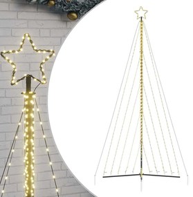 meleg fehér LED karácsonyfa 570 LED 399 cm
