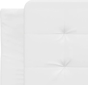 fehér műbőr fejtámla párna Zadar 90 cm