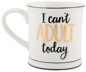 I Cant Adult Today porcelán bögre, 400 ml - Sass &amp; Belle