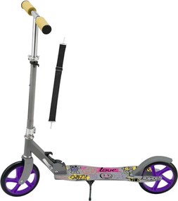 Gyerek összecsukható roller nagy kerekekkel 100 kg teherbír