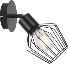 Rabalux beltéri fali lámpa e27 40w fekete belano