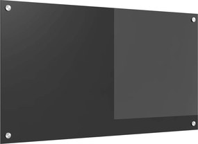 vidaXL Konyhai splashback Sötétszürke 90 x 50 cm edzett üveg