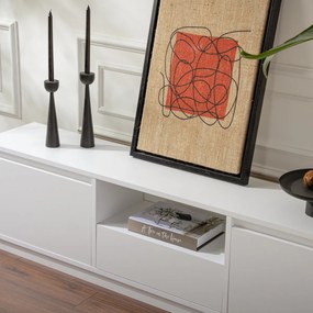 TV asztal Vanguard Natural White