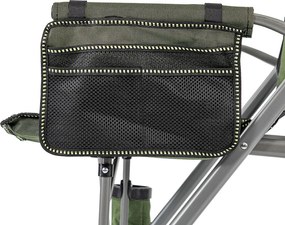 Leziter Comfort karfás horgász szék pohártartóval zöld