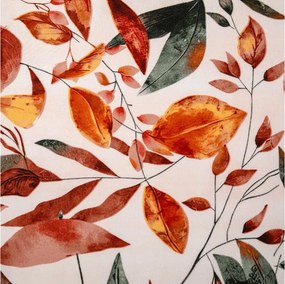 Mikroszálas lepedő AUTUMN LEAVES színes 180x200 cm