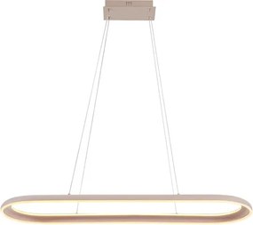 LED csillár kábelen CASHMERE LED/80W/230V 30x100 cm bézs