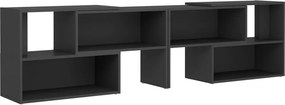 vidaXL szürke szerelt fa TV-szekrény 149 x 30 x 52 cm