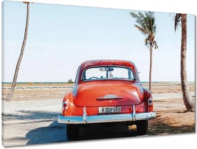 Vászonkép 90x60 Kubai autók Kuba