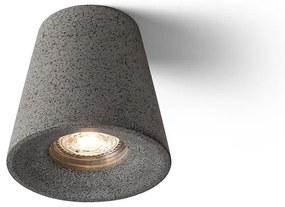 RENDL R13795 VOLCA felületre szerelhető lámpatest, downlight beton/dekor sötét gránit