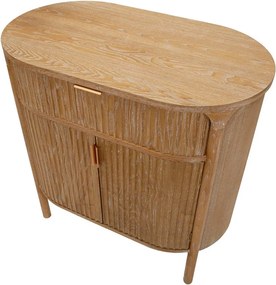 Natúr színű jegenyefenyő komód 81x82x46 cm Gothenburg – Mauro Ferretti