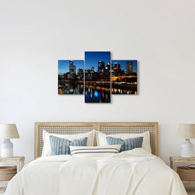 Éjszaka Melbourne-ben (90x60 cm)