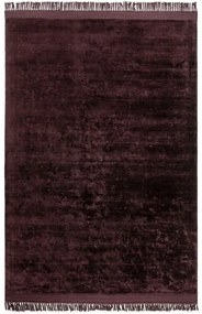 Viszkóz szőnyeg Pearl Bordeaux 300x400 cm