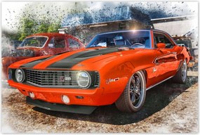Poszterek 120x80 1969 Chevrolet Camaro Z28