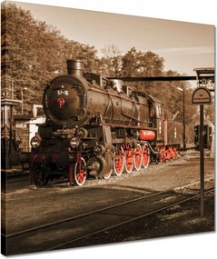 Vászonkép 40x40 Gőzmozdony Ty1-76