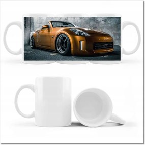 Nyomott mintás bögre Alacsony alvázú kabrió