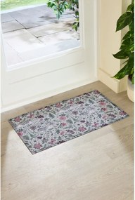PVC lábtörlő 40x70 cm Hare Wildflowers – Artsy Doormats