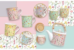 Virágos porcelán bögre szett 2 db Coffee Mania Meadow Flowers