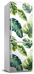 Matrica hűtőre Trópusi levelek FridgeStick-70x190-f-148345660