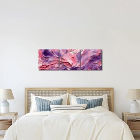 Kép - Romantikus absztrakció (órával) (90x30 cm)