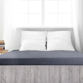 4Home Perfect frottír lepedő antracit , 180 x 200cm, 180 x 200 cm