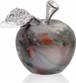 Dekoratív figura Alma Természetes Kő Heliotrop Bátorság Dekoráció