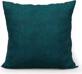 Milas Párnahuzat, 40x40cm, sötét türkizkék; petrol