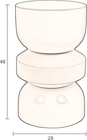 Kerek tárolóasztal ø 29 cm Apollo – Dutchbone