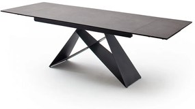 KOBE Antracit szürke Bővíthető Kerámia Étkezőasztal 160-240cm