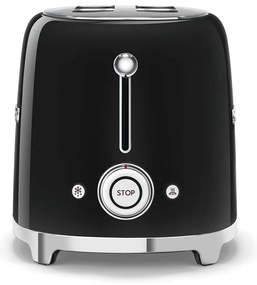 50-es évekbeli, Retro stílusú kenyérpirító, P2 fekete 950W - SMEG