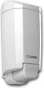 Modern falra szerelhető folyékony szappan adagoló 1 L Milano Fehér