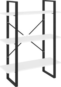 vidaXL fehér forgácslap könyvszekrény 80 x 30 x 105 cm