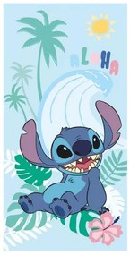 Disney Lilo és Stitch, A csillagkutya Sun fürdőlepedő, strand törölköző 70x140cm