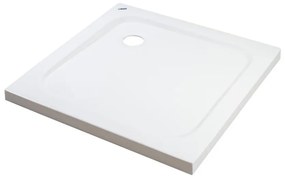 Coria 80x80x5 cm szögletes, akril zuhanytálca