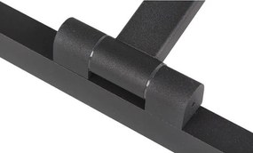 MasterLED Lappa 9 W-os 40cm-es fekete oldalfali lámpa