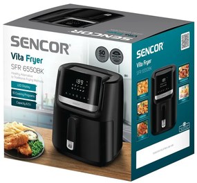 Sencor SFR 6550BK horkovzdušná fritéza