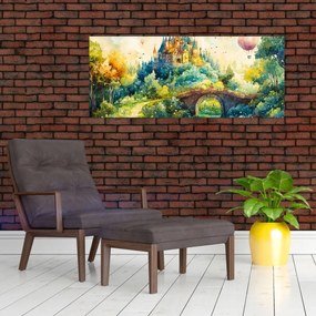 Kép - Mesebeli kastély (120x50 cm)